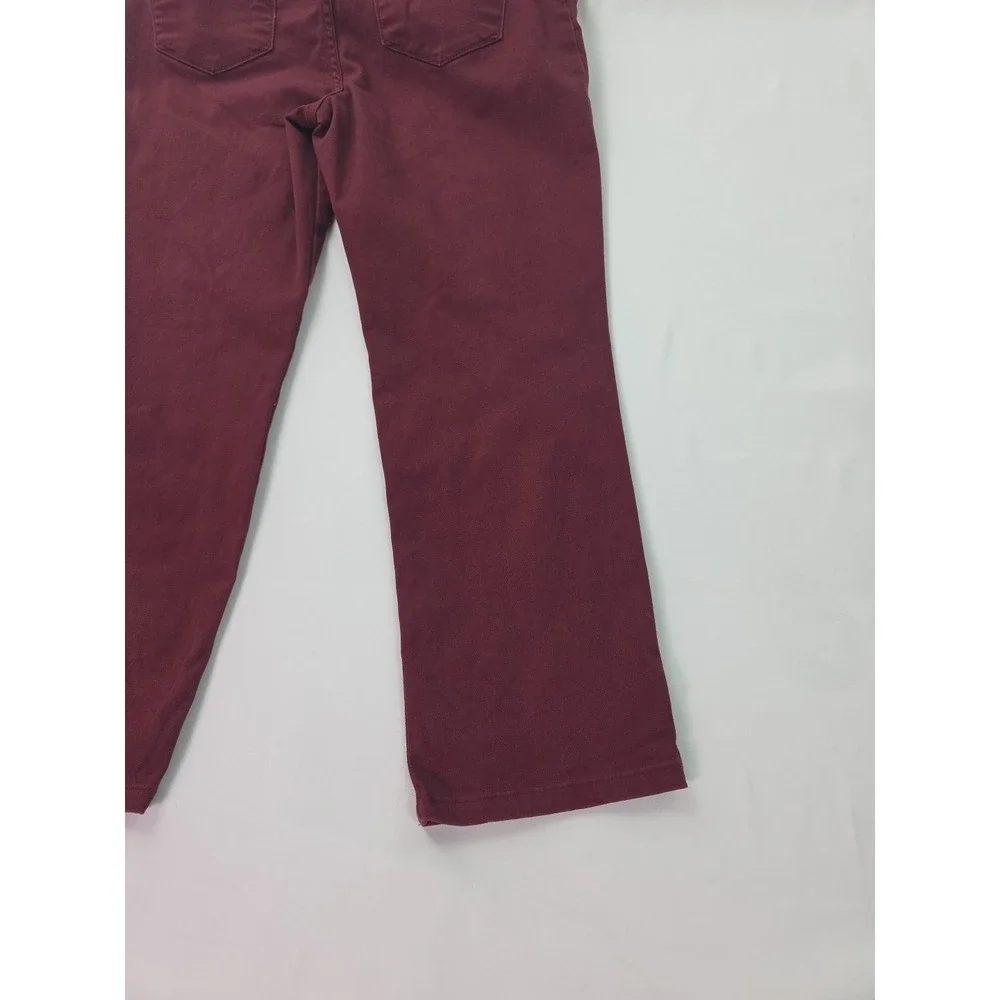 Lee Platinum Label Classic Fit Straight Leg Stretch Jeans, Red, Womens 31x24.5